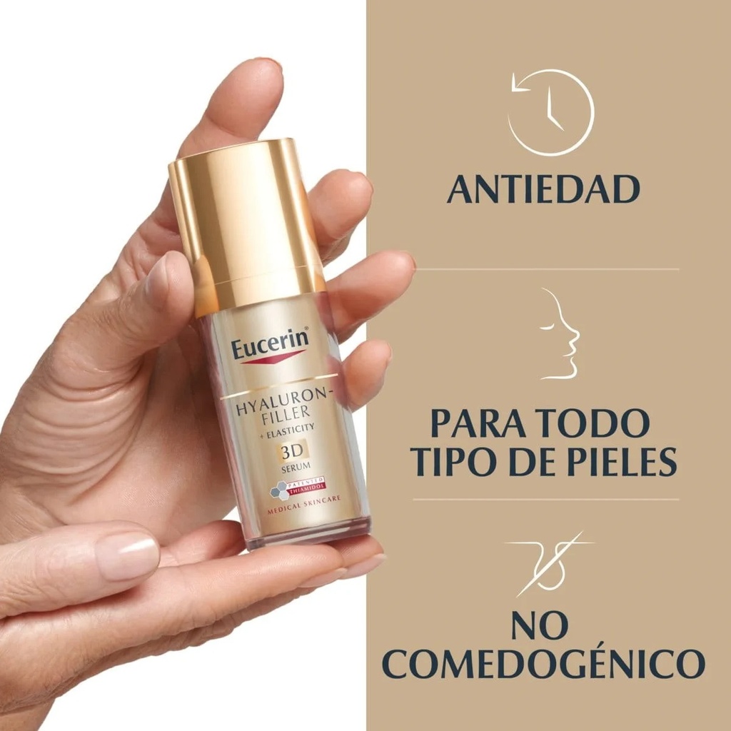 Eucerin Hyaluron Filler Elasticity 3D-Serum 30ML beneficios