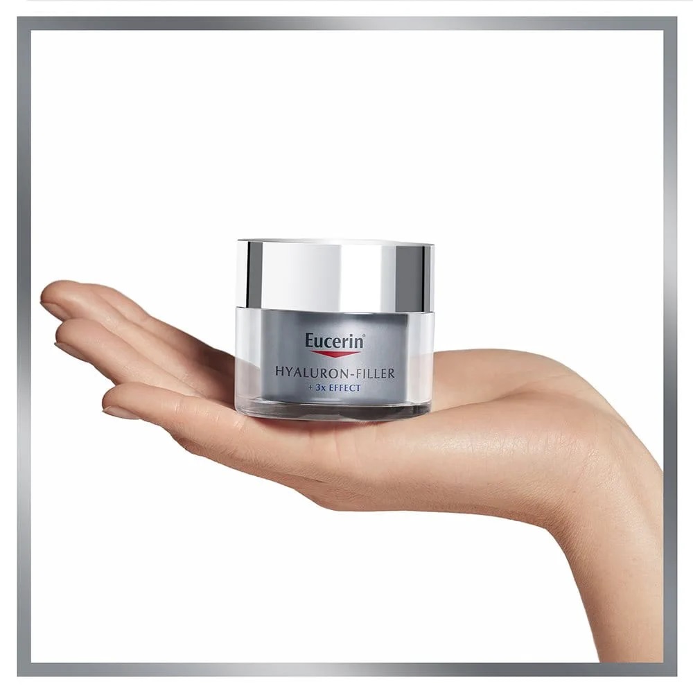Eucerin Anti Edad  Hyaluron Filler 3x Effect Noche triple
