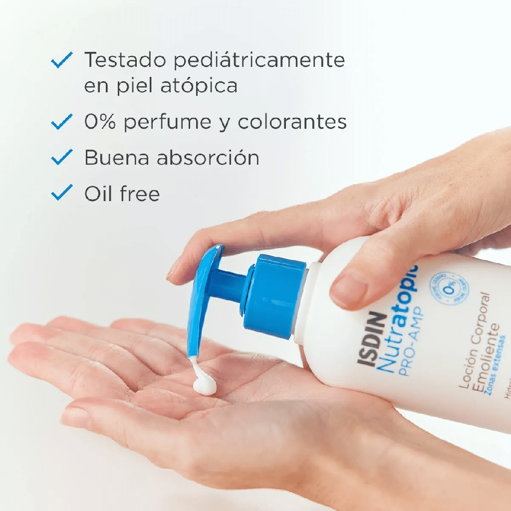 Nutratopic Proamp Loción Emoliente Piel Atópica 400 Ml Beneficios