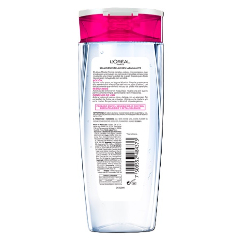 LOREAL AGUA MICELAR SOLUCION DE LIMPIEZA 5 EN1 X200 ML