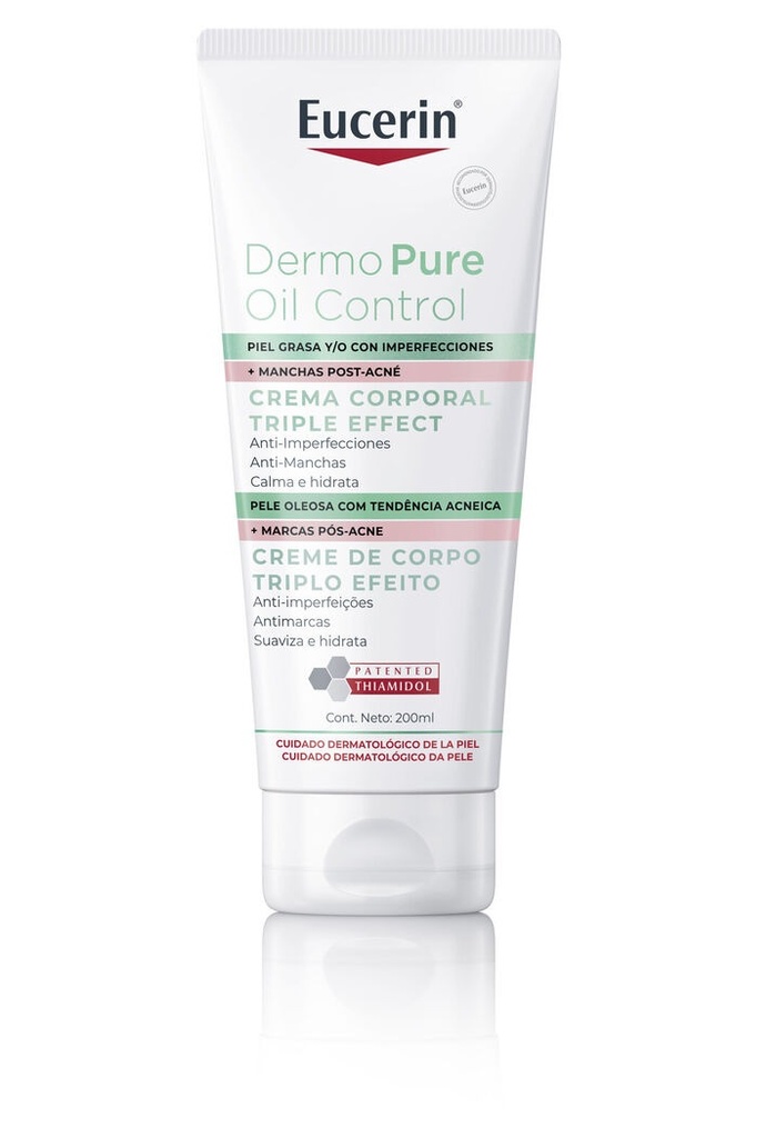 Eucerin Dermo Pure Oil Control Crema Corporal Triple effect 200ml