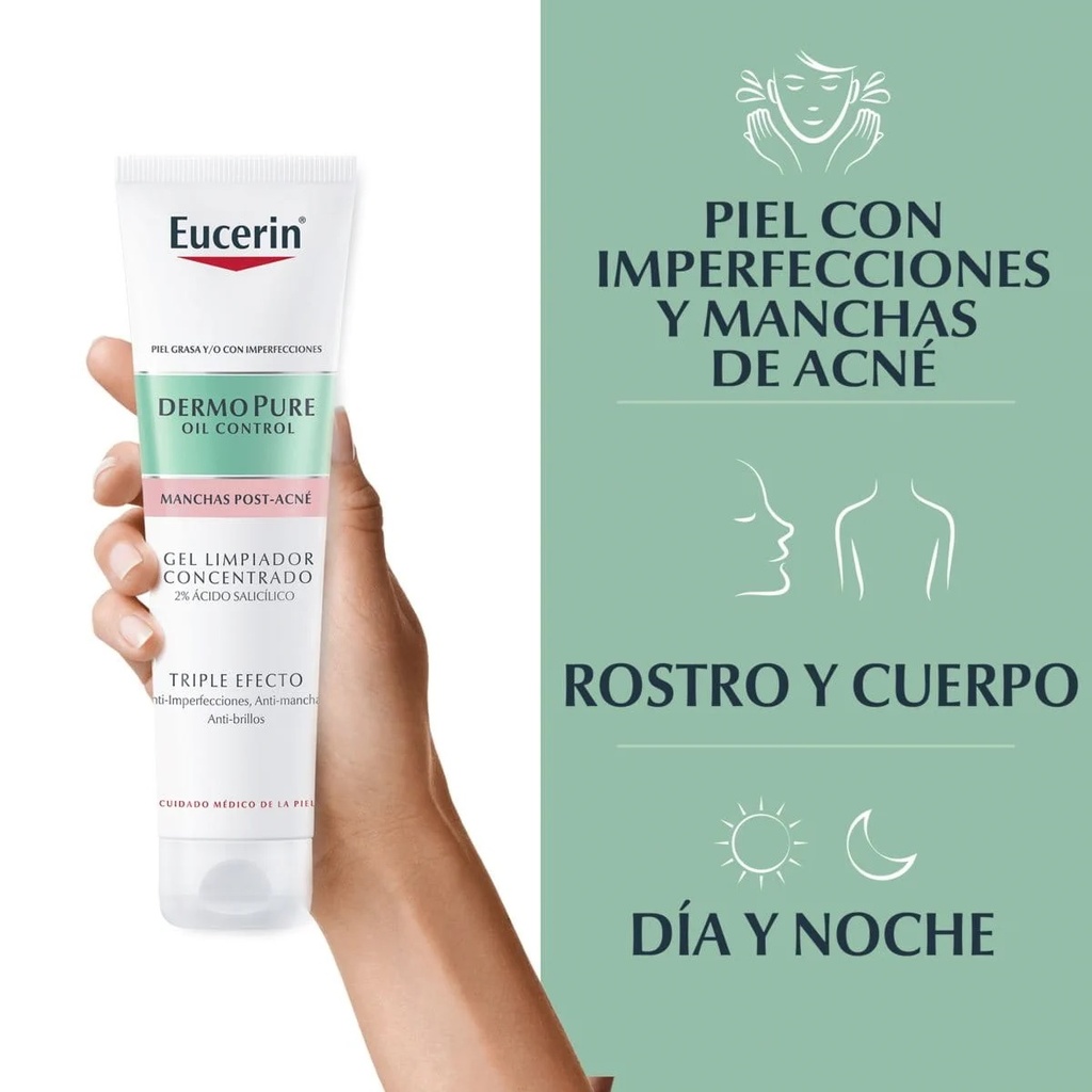 Eucerin Dermo Pure Oil control Gel Limpiador 150 ml