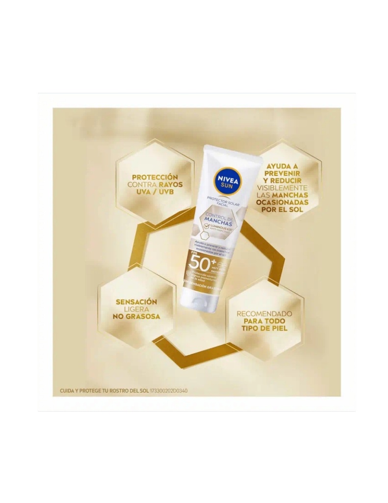 Nivea Control Manchas Luminous 630 Protector Solar Fps50+