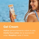 Fotoprotector Isdin Gel Cream Spf50+ Aplicacion
