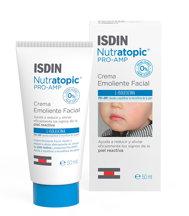 [I547927] Nutratopic Crema Facial Hidratante Picor Piel Atopica 50ml Isdin