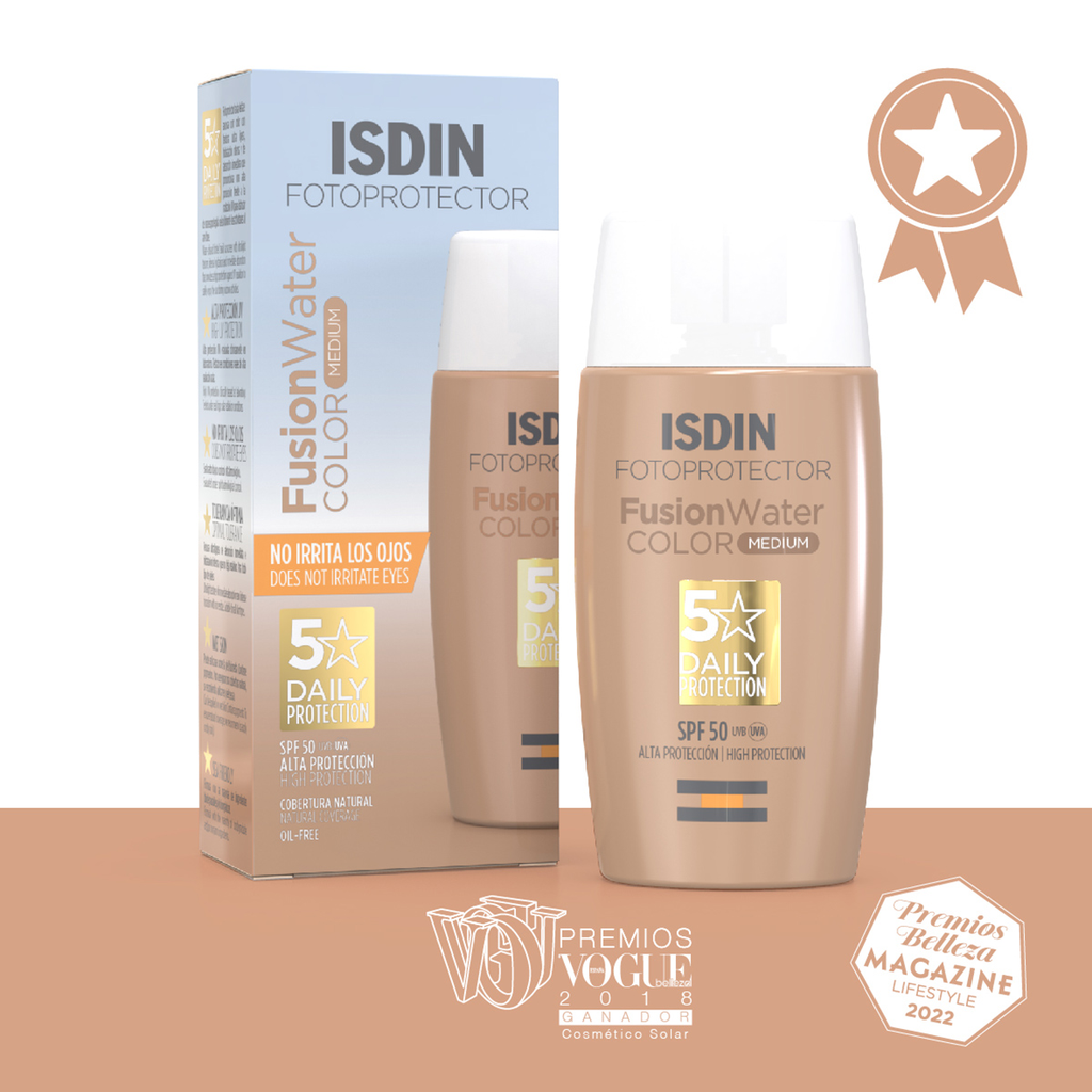 ISDIN Fusion Water Color Medium SPF 50