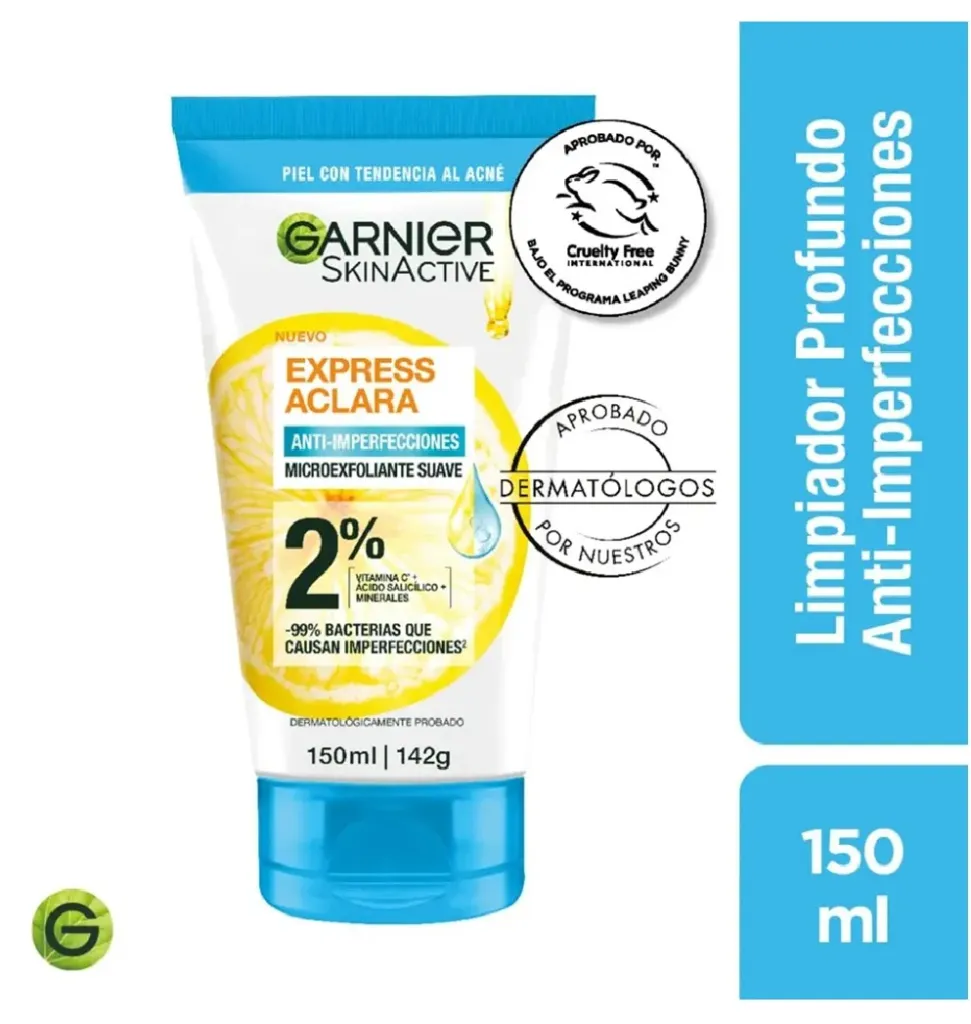 GARNIER EXPRESS ACLARA ANTI ACNE SCRUB