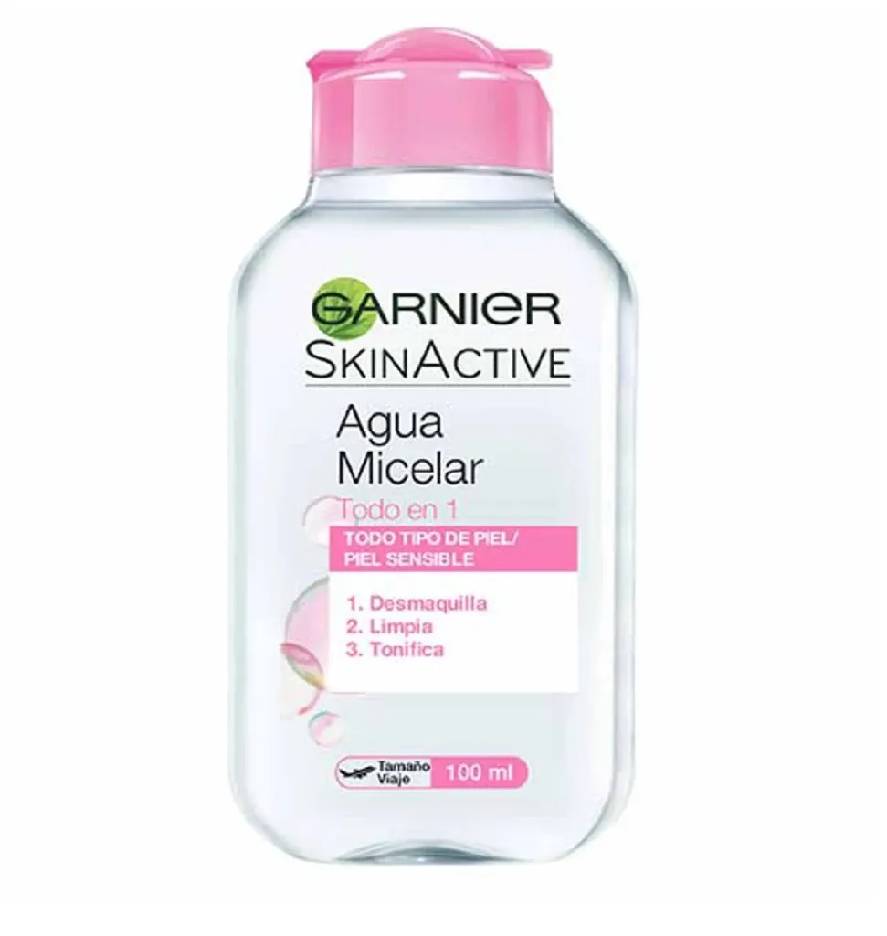 Agua Micelar Skinactive Todo En 1 Facial Garnier 100ml