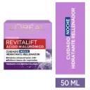 LOREAL REVITALIFT AC.HIALURONICO CREMA HIDRATANTE RELLENADO 24H NOCHE 50ML