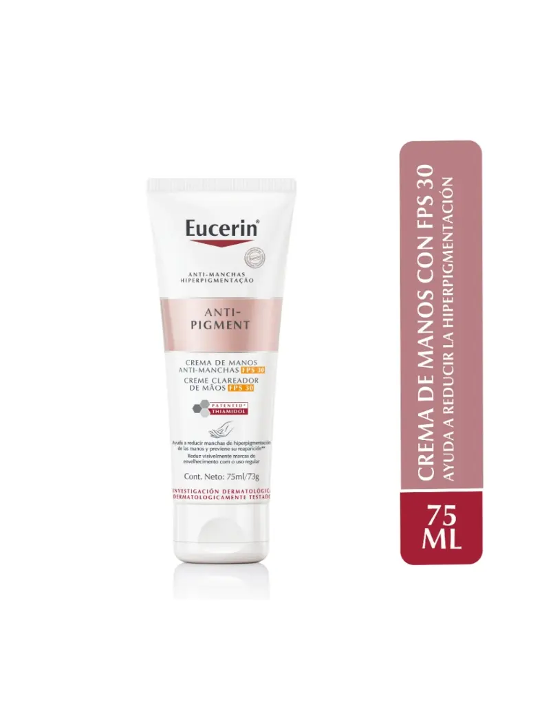 [E838841] Eucerin Anti-pigment Crema de manos fps30 75ml