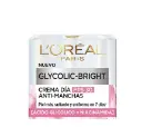 Crema día anti-manchas glycolic-bright FPS 30 50ml Loreal