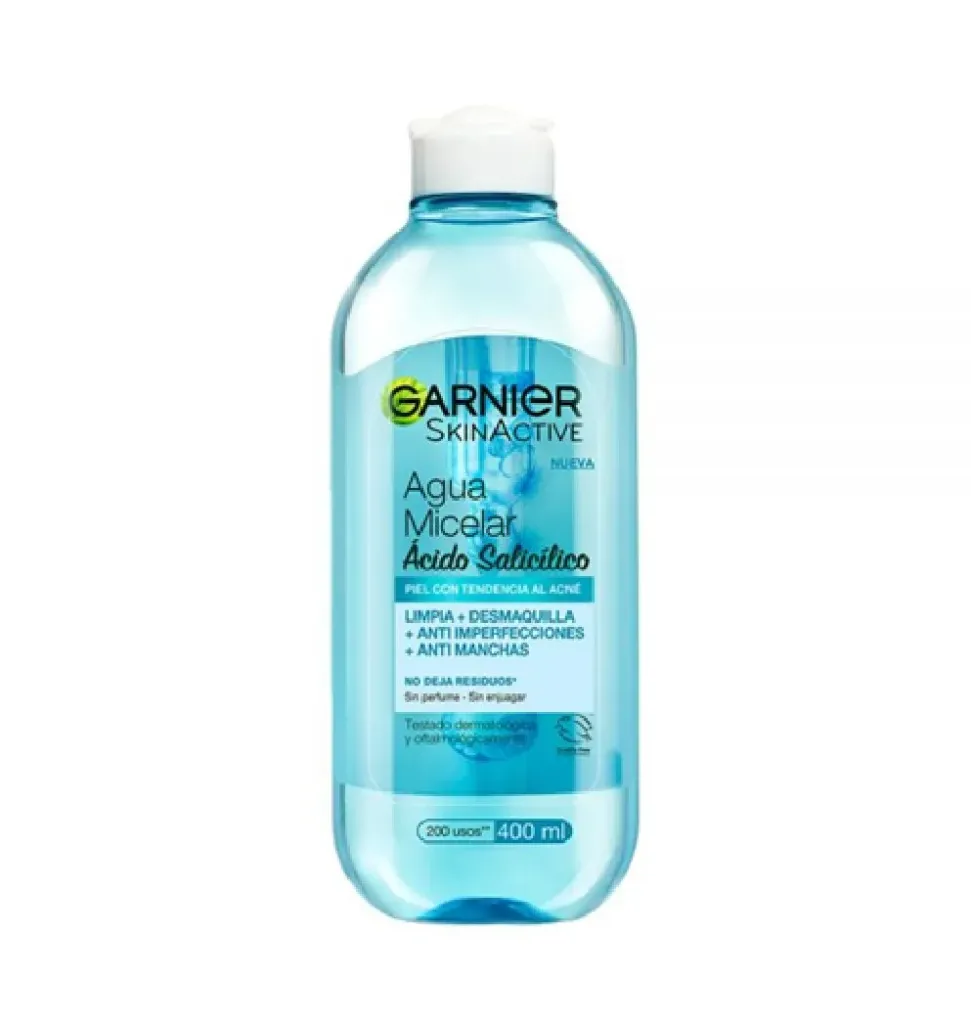 [L875416] Express Aclara Antiacne Agua Micelar Antimanchas Garnier 400ml
