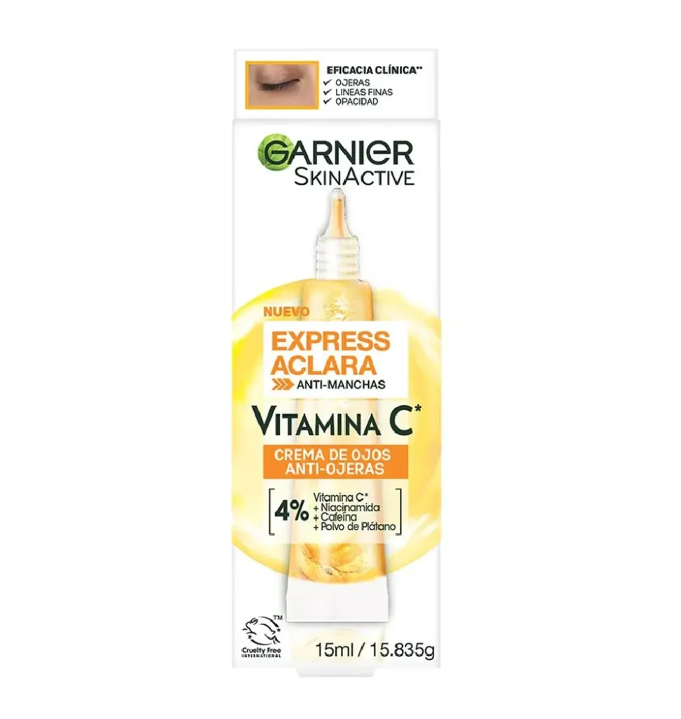 Crema de ojos anti-ojeras vitaminaC express aclara anti-manchas 15ml
