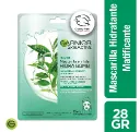 Mascarilla en tela hidra bomb te verde 28gr Garnier