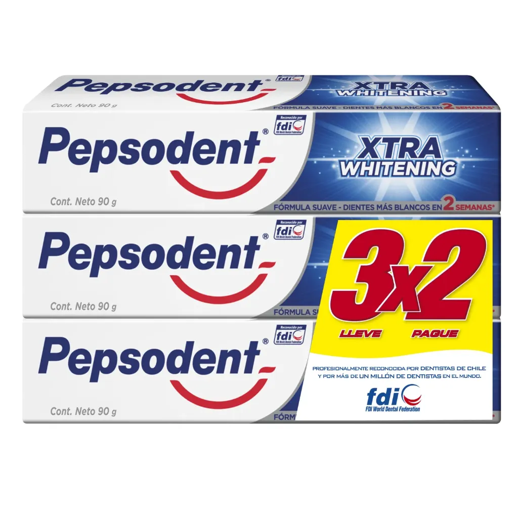 Pepsodent Xtra white 90gr *3 und