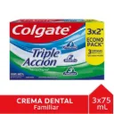 Colgate crema dental triple acción pack3und