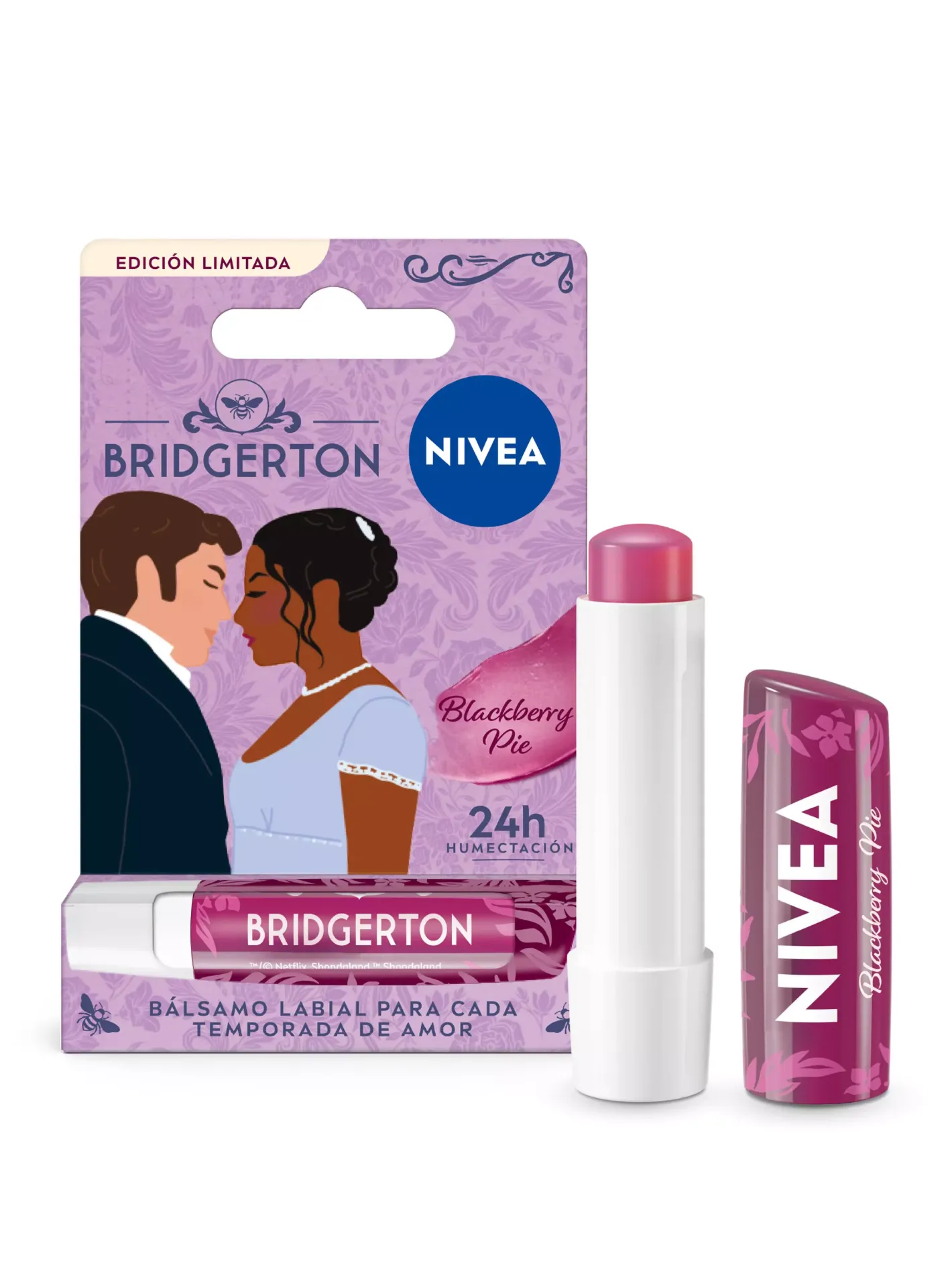 [N244389] Balsamo labial blackberry pie nivea