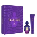 Perfume her secret desire Banderas + crema body lotion 75ml