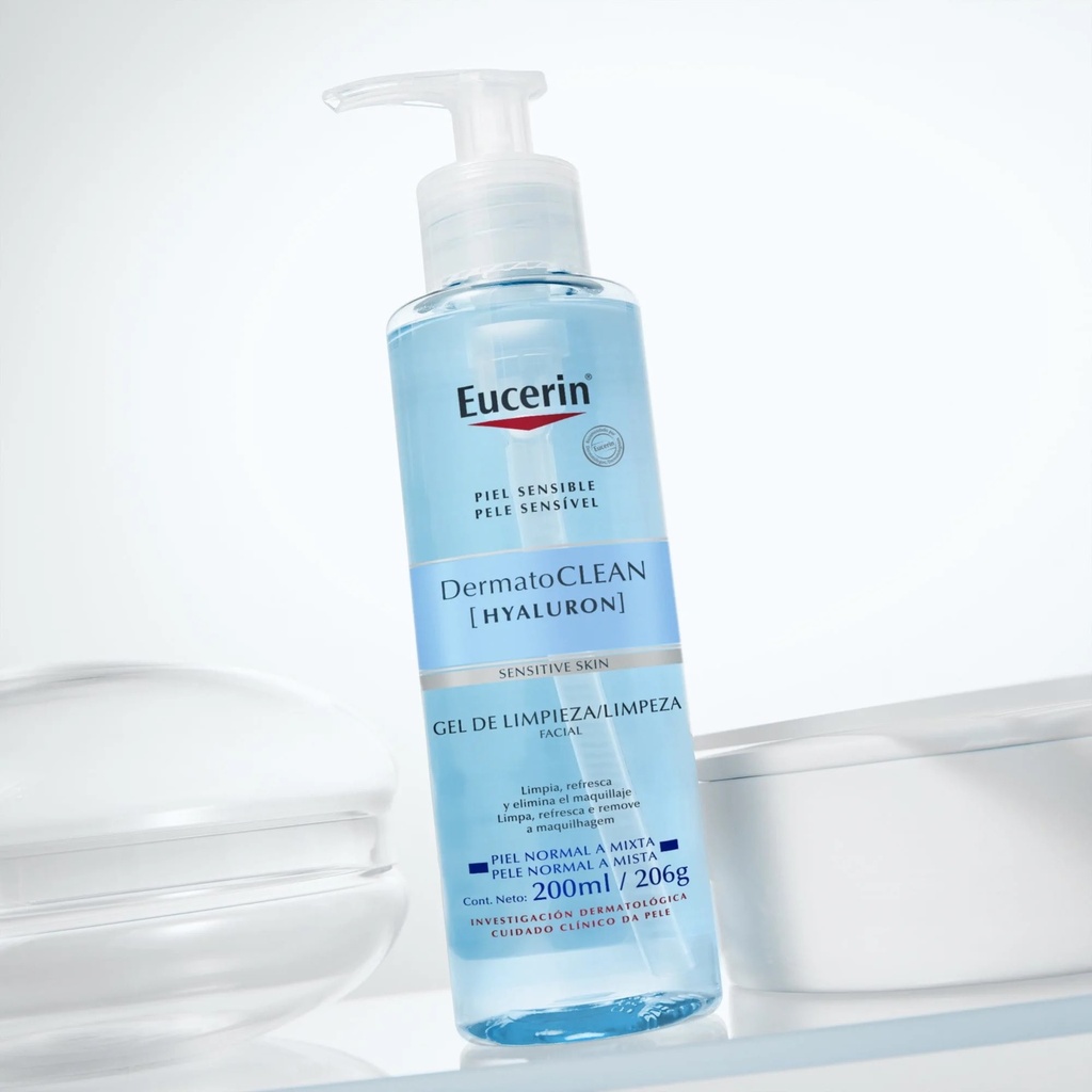 [E583348] Eucerin DermatoClean Gel Limpiador 3 en 1 200ml