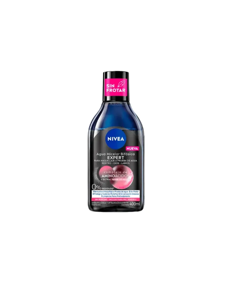 Nivea Agua Micelar Bifasica Expert 400ml