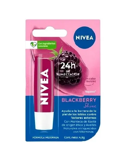 [N764546] NIVEA LIP CARE BLACKBERRY 4,8 G