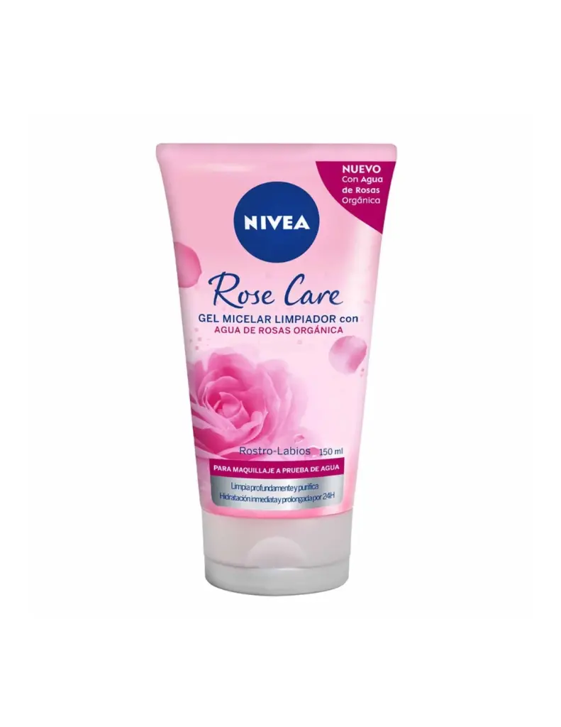 [N773838] Nivea Rose Care Gel Micelar Limpiador Facial 150ml