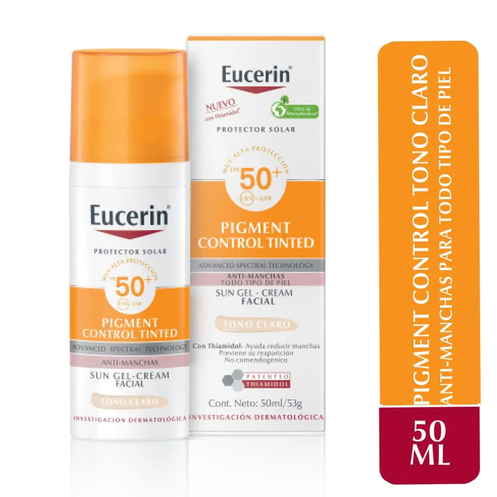 [E902566] EUCERIN SUN PIGMENT CONTROL TINTED FPS50+ TONO CLARO