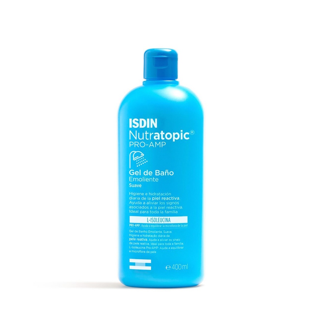 Nutratropic pro-amp gel de baño emoliente 400ML