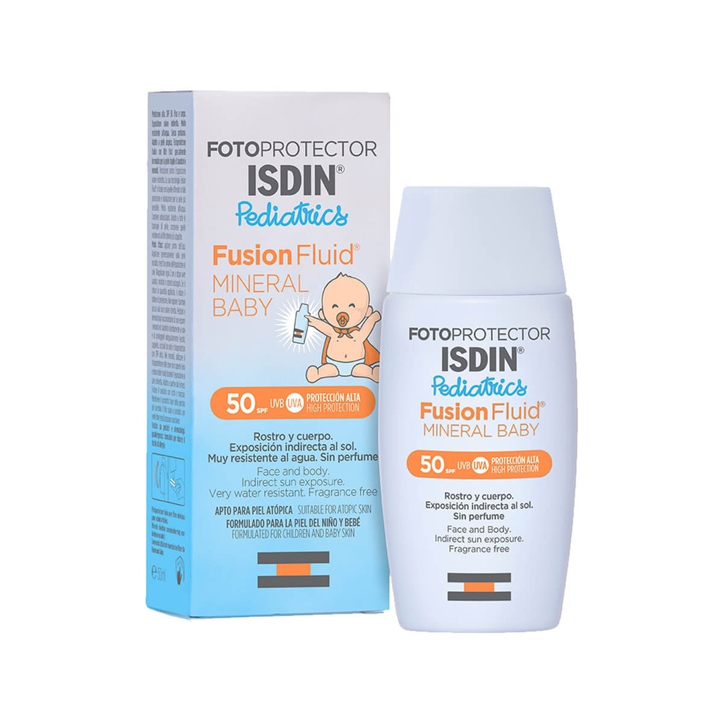 Fotoprotector pediatrico mineral baby SPF50 50ML