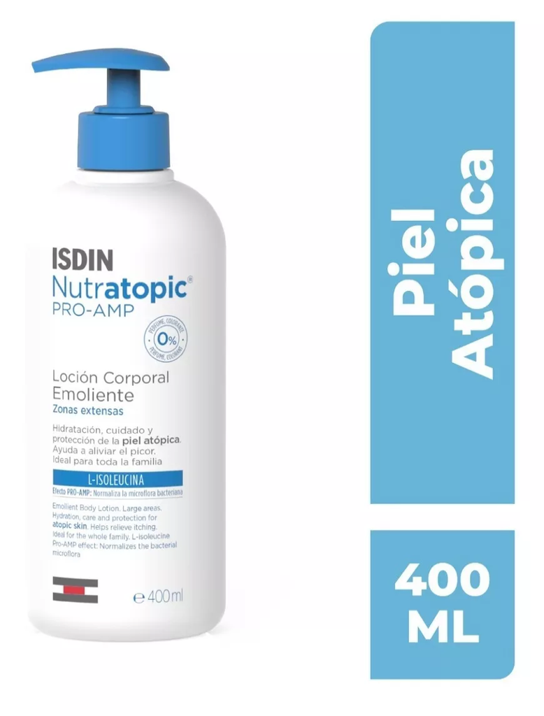 [I166547] Nutratopic Proamp Loción Emoliente Piel Atópica 400 Ml Isdin