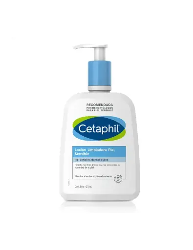 [C012850] Cetaphil Locion Limpiadora Piel Sensible 437ml