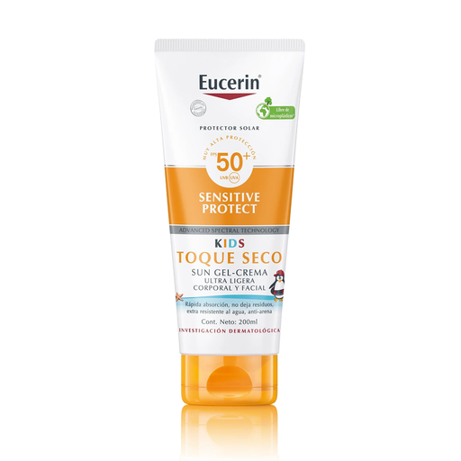[E996169] Eucerin protector solar gel crema niño toque seco 200ML