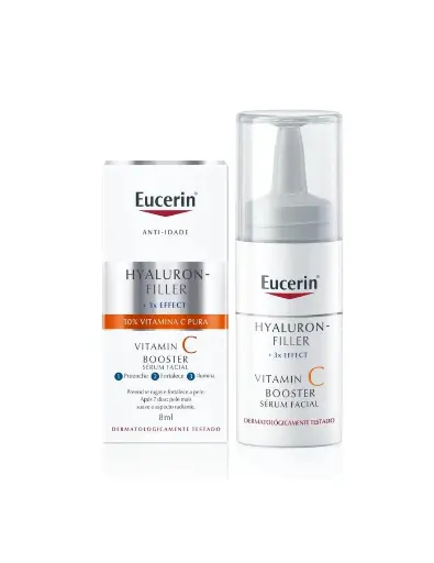 [E598684] Eucerin Hyaluron Filler Vitamina C Booster Anti Edad  8ml