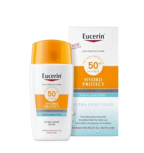 [E994776] Eucerin Protector Solar Hydro Fluid Facial Ultra Ligera FPS50 50ml